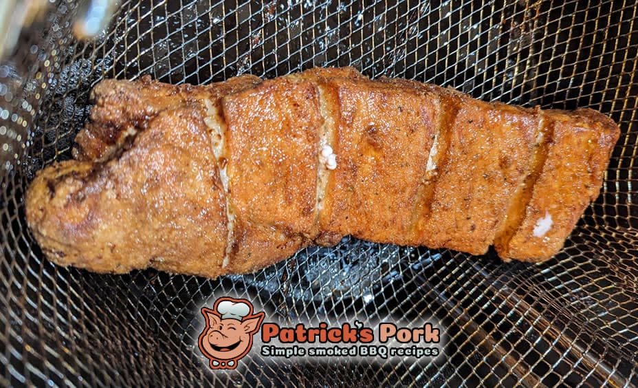 Deep Fried Pork in Fryer Basket